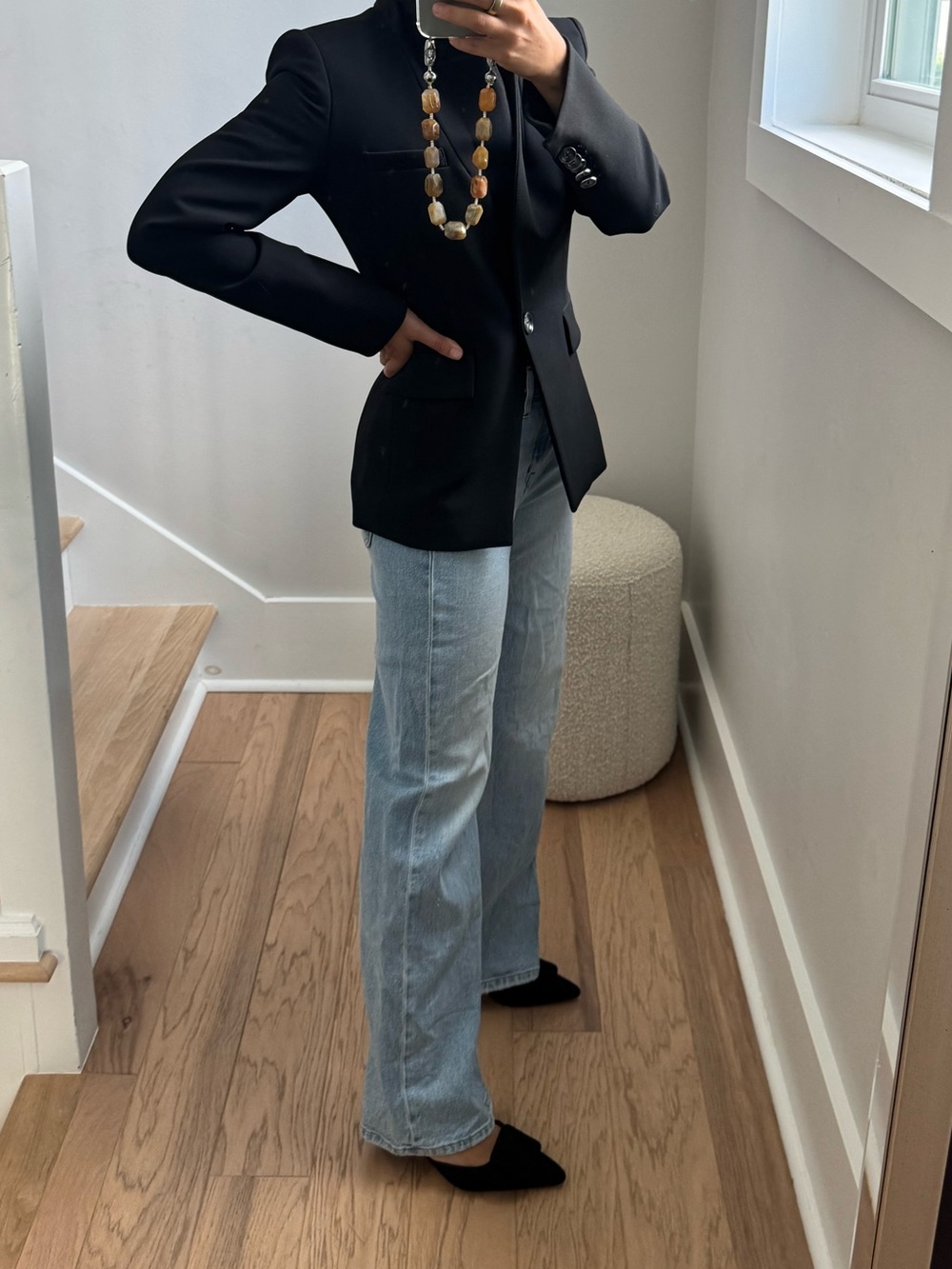 Veronica Beards Black Tailored Blazer